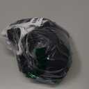  Girls Tankini Swimsuit Solid Color Blocking Two Piece Bathing Suit Ruched Slimming Teen Girls' Swimwear Black+white, 17-18 Years)