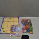 JOYIN 4-in-1 Diving Pool Toys,Underwater Seek and Find Gems Game Set Waterproof,Swiming Pool Toys for Kids with Mesh Bag, Water Gifts for Summer Swim Dive Search Treasure Match Games