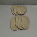 New space Oval Furniture Sliders, 8pcs 3 1/2" x 6" - Reusable Sliders for Carpet, Heavy-Duty Movers - Easily Move & Protect Furniture & Carpet