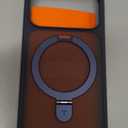 TORRAS Ostand for iPhone 17 Pro Case Magnetic, Fit for MagSafe, 4X Military Drop Protection, Camera Control, Slim Phone Case for iPhone 17 Pro with Kickstand, Translucent Matte Cover 6.3", Deep Blue