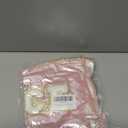 Hiroyuki Iridescent Makeup Bag, 14 inches Cosmetic Bag, Large Capacity Travel-Friendly Pouch (plain, pink)