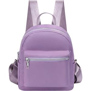 Etercycle Mini Backpack Purse for women, Small Backpack Purse, Shoulder Bag for Travel (Purple)