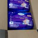 TENA Sensitive Care Overnight Incontinence Underwear for Women, Adult diapers, XX-Large (Waist Sizes 47in66in), Better Fit, 48 Count (4 packs of 12)