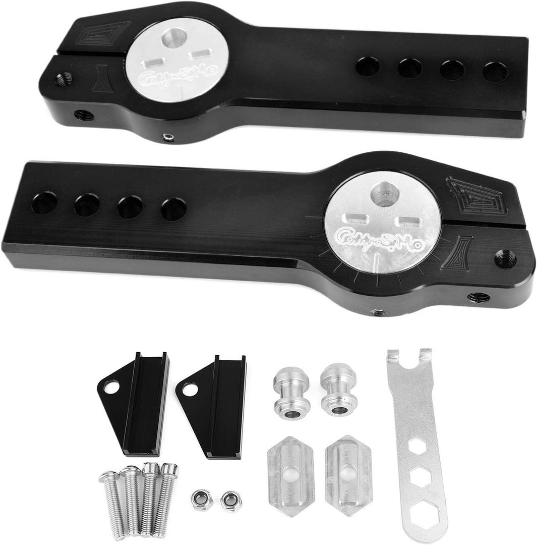 Rear Fork Adjuster Frame Expandable for MSX125 13-15 MSX125SF 16-19 (Black)