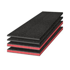 2PCS 45x22x1.5 in & 2PCS 45x22x0.4 in Tool Box Foam Tool Organizer, Customizable High Density Polyethylene Toolbox Foam Inserts for Toolbox Drawer and Storage