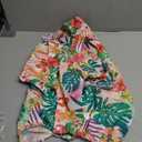 HDKUW Large Dog Hawaiian Costume, Dog's Cool T-Shirts Summer Clothes, Hawaiian Shirt for Large Dogs, Design for Summer Luau Style Beach Camp Vacation 7XL Red