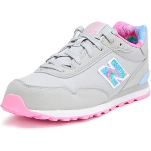 New Balance Kid's 515 V1 Lace-Up Sneaker, Grey, 12.5 W Little Kid
