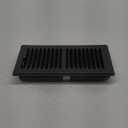 Floor Register 4 x 10 Inch, HG Power Heavy Duty Floor Vent Covers for Home with Screen Net, Adjust Metal Rust Proof Finish Air Vent for Kitchen, Heat, Office