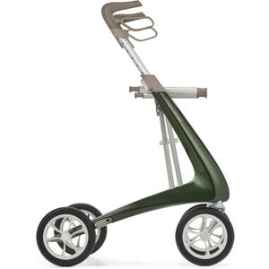 byACRE Carbon Ultralight Rollator Walker - 10.6 lbs Adult Walkers with 4 Wheels and Seat - Lightweight Seated Walkers with Wheels - Foldable Rolling Walker with Seat - Walker for Adults