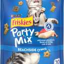 Purina Friskies Cat Treats, Party Mix Beachside Crunch - 20 oz. Pouch (1.25 Pound (Pack of 1))