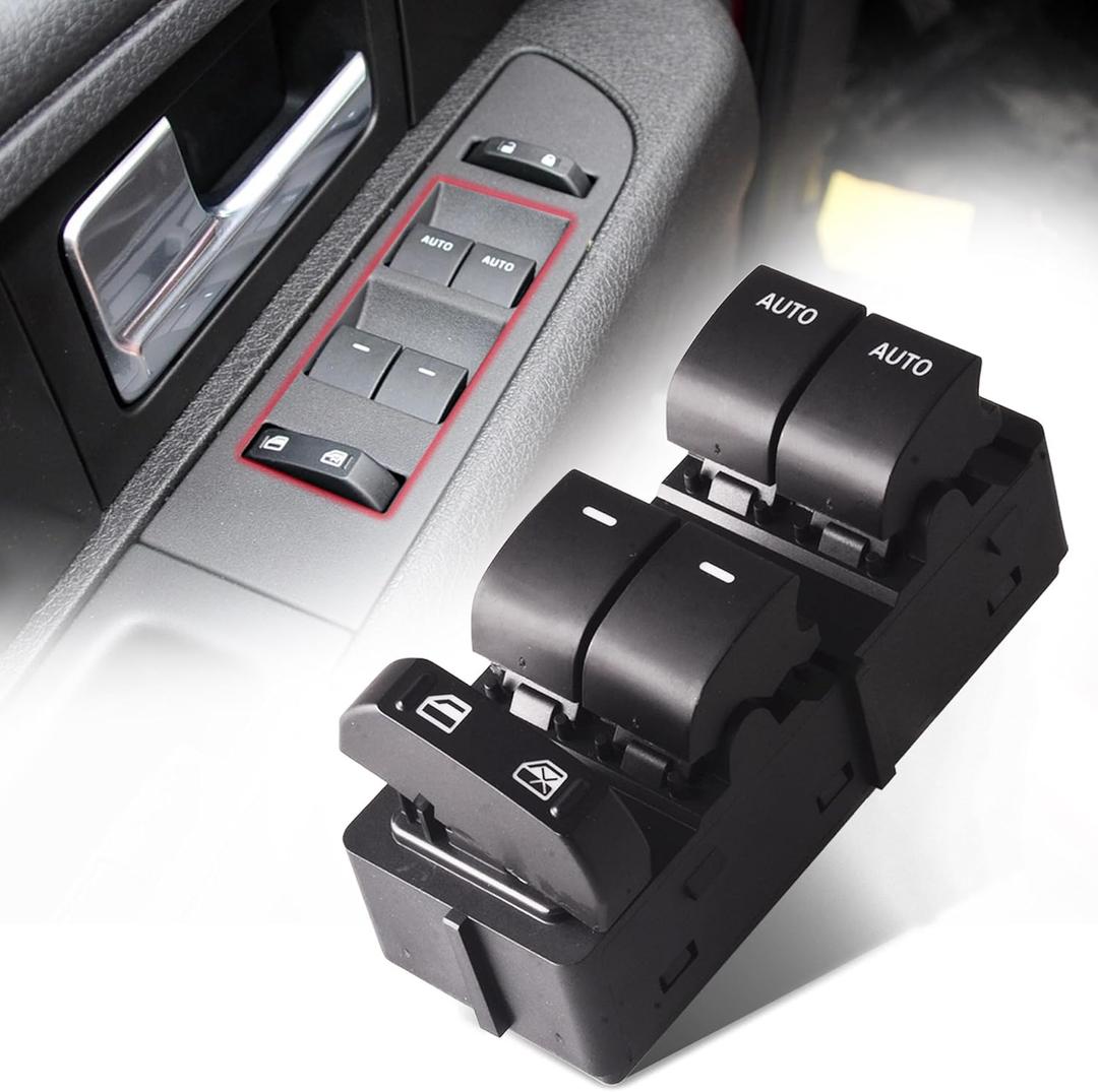 Front Driver Side Master Power Window Switch for 2011-2014 Ford F-150, Master Control Switch Replace BL3T-14540-AAW