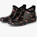 DaeRainy Womens Rain Boots Ankle Waterproof Garden Rainboot