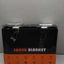 Sauna Blanket Portable, Sauna Bag for Home Use Weight Loss and Detox, 86158, 2060 Min Timer, Waterproof & Foldable  Includes Remote Control & Carrying Bag (Black)