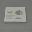 Baby Swaddle Receiving Blankets with Matching Beanie Set Newborn Nursery Swaddle Wrap for Baby Girls and Boys (Blue)