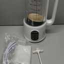 Encyclpo 40oz Nut Milk Maker - Automatic Soy Milk Maker with Spin Clean Brush & Nut Milk Bag - Homemade Almond, Oat, Coconut, Soy Milk - Auto Clean, Boil Water, Delay Start, Keep Warm