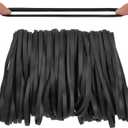 Rubber Bands 70Pcs size#69 Big black rubber band Elastic Band rubber bands office supplies (5.9" x 0.24")
