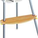 Baby Bamboo High Chair Accessories Compatible Antilop IKEA High Chair Footrest, Adjustable High Chair Foot Rest