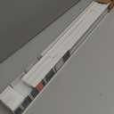 BLINDLYHOME Cordless 1" Vinyl Mini Blinds for Indoor Windows（35" W x 48" L）
