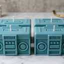 Retro Cassette Player Recorder Candle  Cassette Player Boombox, Soy Wax Candle