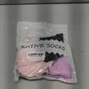 RATIVE 4 Pack Anti Slip Ankle Socks with Grips for Baby Toddler Kids Boys Girls, Size 1-3T