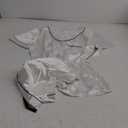 Ekouaer Silk Pajama for Women Short Sleeve Satin Pj Set Two Piece Soft Sleepwear Loungewear, M