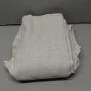 MYSKY HOME Linen Curtains for Sliding Glass Door, Back Tab Semi Sheer Curtain Panels Extra Long Floor Length Drapes Linen Texture Soft Touch Country Curtains, 50x102 Inch, Linen, Set of 2