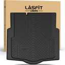 LASFIT Trunk Mat for Chevrolet Chevy Cruze 2016-2019 (Not for 2016 Cruze Limited), Only Fit Cargo with Spare Tire, All Weather TPE Custom Fit Cargo Mat Trunk Liner (Fit Sedan, Not for Hatchback)