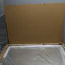 LED Bathroom Mirror with Lights, 32x24 Inch Frameless Backlit Mirror, Larger Anti-Fog Area, Dimmable Vanity Mirror with Memory Function, CRI95+, 3 Colors, UL Listed, Waterproof, Horizontal/Vertical