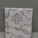 Dinosaur Giant Coloring Poster, 30 x 72 Inches Large DIY Dinosaurs Coloring Tablecloth Dinosaurs Coloring Tablecover Dinosaur Themed Color-in Activities Games for School Home Birthday Party Supplies