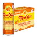 Topo Chico Sabores Tangerine with Ginger Extract 12oz 8pk (EXP 12/14/26)