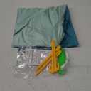 BYDOLL Nylon Beach Blanket Waterproof Sandproof Oversized 7'x7' Suits 1-5 Adults Sand Free Extra Large Blanket Lightweight Soft Picnic Mat for Beach Travel Camping (Green)