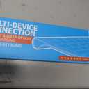 iClever BK10 Bluetooth Keyboard, Universal Bluetooth 5.1 Wireless Keyboard with Number Pad, Ergonomic Design, Multi-Device Compatibility, Stable Connection for Mac, iPad, iPhone, Android, Windows (Black)