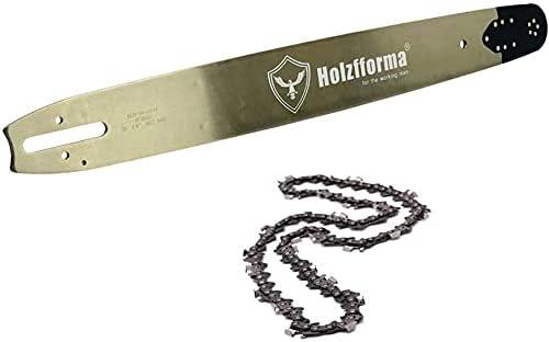 Holzfforma 25inch 3/8 .063 84DL Guide Bar Full Chisel Saw Chain Combo Compatible with Stihl Chainsaw MS361 MS362 MS380 MS390 MS440 MS441 MS460 MS461 MS660 MS661 MS650