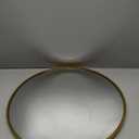 Gold Circle Mirror, Round Mirror 20 inch, Gold Mirror Metal Frame, Round Wall Mirrors for Bathroom, Bedroom, Living Room, Entryway