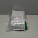 OVZME Grey Cafe Curtains 45 Inch Length 2 Panels, Thick Textured Kitchen Door Curtains, Semi Privacy Light Filtering Half Short Bedroom Curtains for Small Window Living Room Dining, 2x30Wx45L