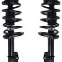 Autoround Front Complete Struts w/Coil Spring Assembly Compatible with Chevy Malibu 2004-2012, Pontiac G6 2005-2010, Saturn Aura 2007-2009 172199 172200 Shock Absorber