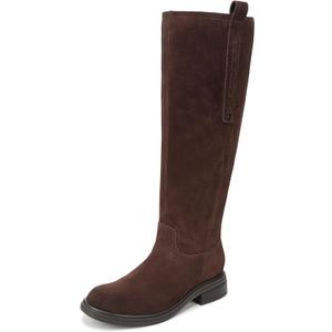 Naturalizer Ontime Narrow Calf Knee High Boots (Brown, 9/1/2 M)