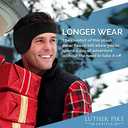 LUTHER PIKE SEATTLE Ear Muffs for Winter - Women & Men's Behind-the-Head Warmers (Green)