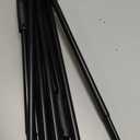 Easel Display Stand, Instant Floor Poster, Lightweight, Collapsible and Portable with Tripod Base, Black Steel (Supports 5 Pounds)