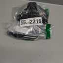 rabbitgoo Dog Harness No Pull with 2 Leash Clips, Adjustable Soft Padded, Reflective Oxford No Choke Pet Vest with Easy Control Handle for Puppy, Black, XS