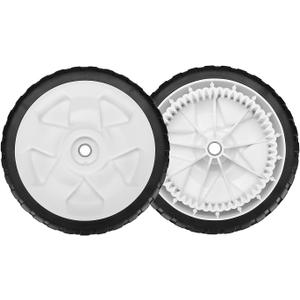 119-0311 Front Wheels for Toro 22" Recycler Mower, 137-4832 Drive Wheels Compatible with Toro 20330 20331 20339 20371 Self Propelled Mower FWD 22", 2 Pack, White