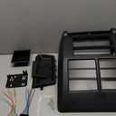 DOTCOM Double Din Radio Dash Kit w/Wiring Harness Compatible With Jeep Wrangler TJ 1997 1998 1999 2000 2001 2002 Double Din Dash Bezel Cover Black 95-6549