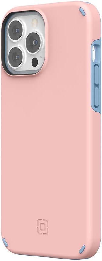 Incipio Duo Series Case for 6.7-Inch iPhone 13 Pro Max, Rose Pink/Powder Blue