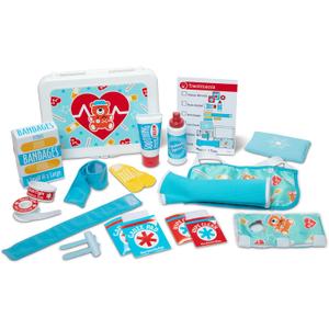 Melissa & Doug Get Well First Aid Kit Play Set  25 Toy Pieces