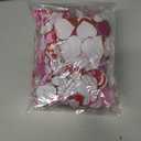 3 x 600 Pcs 3 Sizes 4 Colors Assorted Heart Stickers Self Adhesive Foam Hearts Valentine Heart Shaped Decals in Glitter and Matte Red Pink White Light Pink for Valentine's Day Crafts Dcor