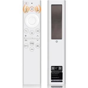 BN59-01391A Solar Voice Remote Replacement for Samsung Frame TV Remote with Voice Search, Apps and Solar Charging for Samsung 2021-2023 Smart TVs Ultra HD 4K 8K Neo QLED Crystal UHD BN59-01391A Solar Voice Remote Replacement for Samsung Frame TV Remote with Voice Search, Apps and Solar Charging for Samsung 2021-2023 Smart TVs Ultra HD 4K 8K Neo QLED Crystal UHD