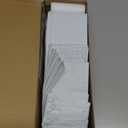 HMYI 100% Blackout Closet Curtain for Open Closet Magnetic Door Panels for Doorway, Sound Proof Curtains for Doorway, 1 Panel, W45 x L80, Grayish White