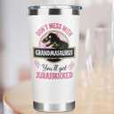 Grandma Gifts - Birthday Gifts for Grandma - Mothers Day, Christmas Gift Ideas for Grandmother from Grandchildren, Granddaughter, Grandson, Grandkids - 20 Oz Stainless Steel Tumbler