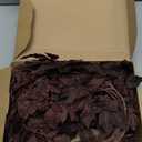 Lyrow 6 Pack Artificial Cimicifuga Stems  19.5" 31" Faux Plum Ramosa Leaf Branch Spray Plant Decoration for Fall Decor, Home Vase, Wedding, Mantel, Table