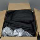 Surmente 5 Pack Black Tablecloth 90 x 156-inch Rectangular Polyester Table Cloth for Weddings, Banquets, or Restaurants